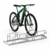 Fietsenrekken model FR1000 18 Fietsenrek kopen? De voordelige en duurzame klassieker in het straatbeeld. Hoog-laag fietsenrek model1000
